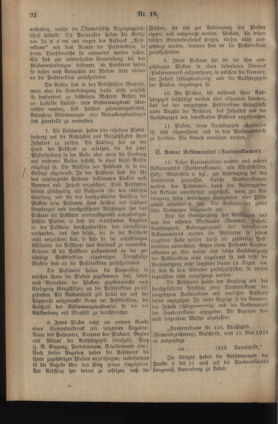 Post- und Telegraphen-Verordnungsblatt für das Verwaltungsgebiet des K.-K. Handelsministeriums 19230416 Seite: 2