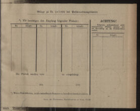 Post- und Telegraphen-Verordnungsblatt für das Verwaltungsgebiet des K.-K. Handelsministeriums 19230416 Seite: 7