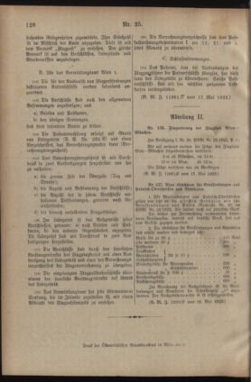 Post- und Telegraphen-Verordnungsblatt für das Verwaltungsgebiet des K.-K. Handelsministeriums 19230522 Seite: 2