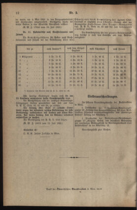 Post- und Telegraphen-Verordnungsblatt für das Verwaltungsgebiet des K.-K. Handelsministeriums 19230719 Seite: 4