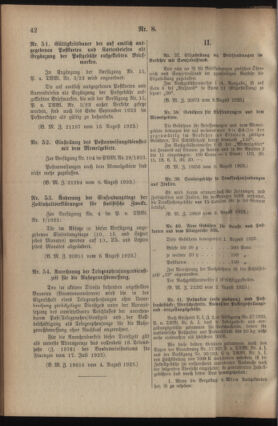 Post- und Telegraphen-Verordnungsblatt für das Verwaltungsgebiet des K.-K. Handelsministeriums 19230814 Seite: 2