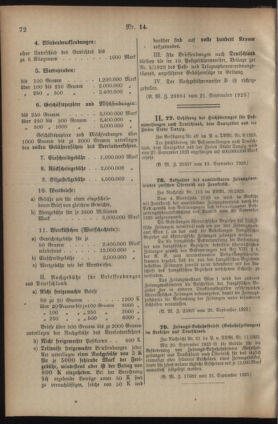 Post- und Telegraphen-Verordnungsblatt für das Verwaltungsgebiet des K.-K. Handelsministeriums 19230926 Seite: 2