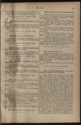 Post- und Telegraphen-Verordnungsblatt für das Verwaltungsgebiet des K.-K. Handelsministeriums 19231006 Seite: 3