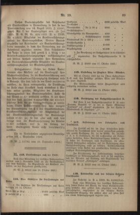 Post- und Telegraphen-Verordnungsblatt für das Verwaltungsgebiet des K.-K. Handelsministeriums 19231020 Seite: 3