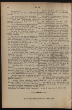 Post- und Telegraphen-Verordnungsblatt für das Verwaltungsgebiet des K.-K. Handelsministeriums 19231102 Seite: 2