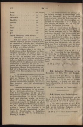 Post- und Telegraphen-Verordnungsblatt für das Verwaltungsgebiet des K.-K. Handelsministeriums 19231109 Seite: 2