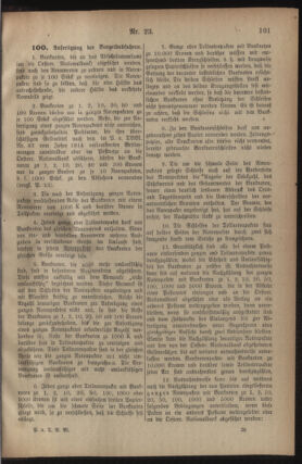 Post- und Telegraphen-Verordnungsblatt für das Verwaltungsgebiet des K.-K. Handelsministeriums 19231109 Seite: 3