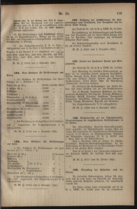 Post- und Telegraphen-Verordnungsblatt für das Verwaltungsgebiet des K.-K. Handelsministeriums 19231109 Seite: 5