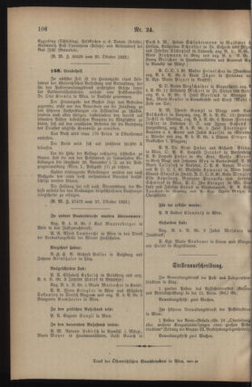 Post- und Telegraphen-Verordnungsblatt für das Verwaltungsgebiet des K.-K. Handelsministeriums 19231110 Seite: 2