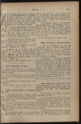 Post- und Telegraphen-Verordnungsblatt für das Verwaltungsgebiet des K.-K. Handelsministeriums 19231210 Seite: 3