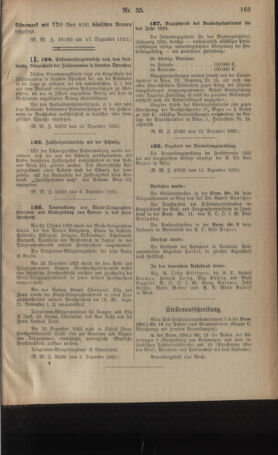 Post- und Telegraphen-Verordnungsblatt für das Verwaltungsgebiet des K.-K. Handelsministeriums 19231224 Seite: 9