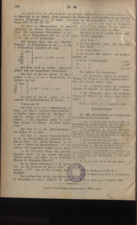 Post- und Telegraphen-Verordnungsblatt für das Verwaltungsgebiet des K.-K. Handelsministeriums 19231229 Seite: 2