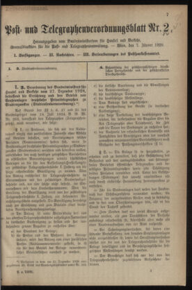 Post- und Telegraphen-Verordnungsblatt für das Verwaltungsgebiet des K.-K. Handelsministeriums