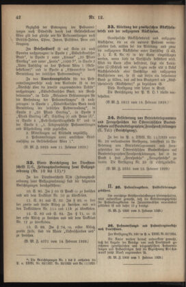 Post- und Telegraphen-Verordnungsblatt für das Verwaltungsgebiet des K.-K. Handelsministeriums 19290221 Seite: 2