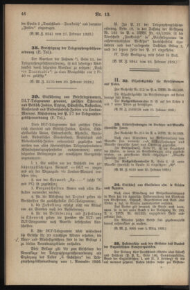 Post- und Telegraphen-Verordnungsblatt für das Verwaltungsgebiet des K.-K. Handelsministeriums 19290308 Seite: 2