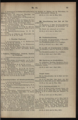 Post- und Telegraphen-Verordnungsblatt für das Verwaltungsgebiet des K.-K. Handelsministeriums 19290410 Seite: 3