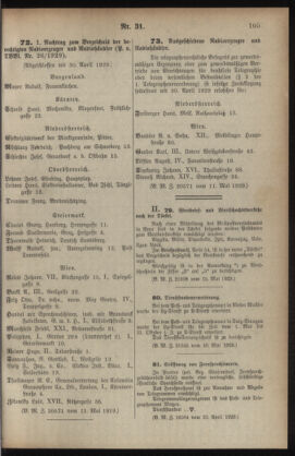 Post- und Telegraphen-Verordnungsblatt für das Verwaltungsgebiet des K.-K. Handelsministeriums 19290522 Seite: 3