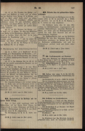 Post- und Telegraphen-Verordnungsblatt für das Verwaltungsgebiet des K.-K. Handelsministeriums 19290610 Seite: 3