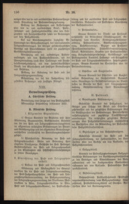 Post- und Telegraphen-Verordnungsblatt für das Verwaltungsgebiet des K.-K. Handelsministeriums 19290617 Seite: 20