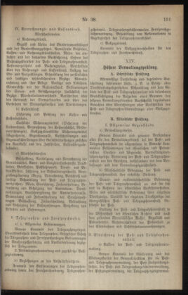 Post- und Telegraphen-Verordnungsblatt für das Verwaltungsgebiet des K.-K. Handelsministeriums 19290617 Seite: 21