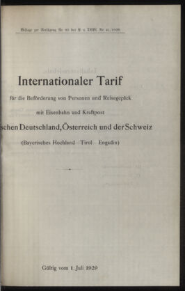 Post- und Telegraphen-Verordnungsblatt für das Verwaltungsgebiet des K.-K. Handelsministeriums 19290628 Seite: 7