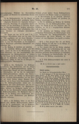 Post- und Telegraphen-Verordnungsblatt für das Verwaltungsgebiet des K.-K. Handelsministeriums 19290709 Seite: 3