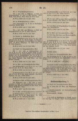 Post- und Telegraphen-Verordnungsblatt für das Verwaltungsgebiet des K.-K. Handelsministeriums 19290717 Seite: 4