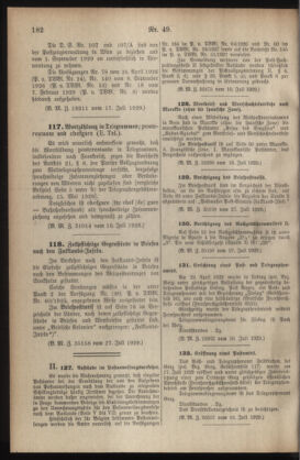 Post- und Telegraphen-Verordnungsblatt für das Verwaltungsgebiet des K.-K. Handelsministeriums 19290731 Seite: 2