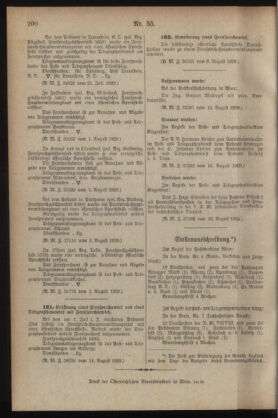 Post- und Telegraphen-Verordnungsblatt für das Verwaltungsgebiet des K.-K. Handelsministeriums 19290826 Seite: 2