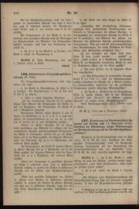 Post- und Telegraphen-Verordnungsblatt für das Verwaltungsgebiet des K.-K. Handelsministeriums 19290920 Seite: 6