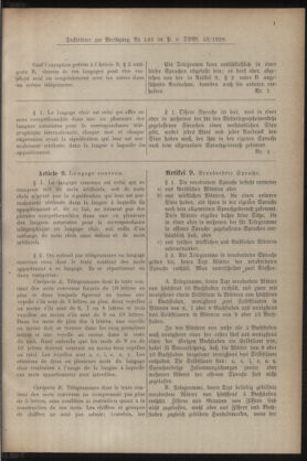 Post- und Telegraphen-Verordnungsblatt für das Verwaltungsgebiet des K.-K. Handelsministeriums 19290920 Seite: 9