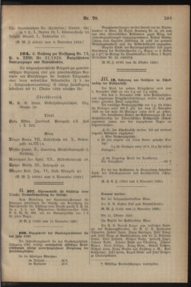 Post- und Telegraphen-Verordnungsblatt für das Verwaltungsgebiet des K.-K. Handelsministeriums 19291120 Seite: 3