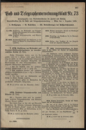 Post- und Telegraphen-Verordnungsblatt für das Verwaltungsgebiet des K.-K. Handelsministeriums