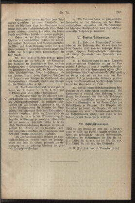 Post- und Telegraphen-Verordnungsblatt für das Verwaltungsgebiet des K.-K. Handelsministeriums 19291206 Seite: 5