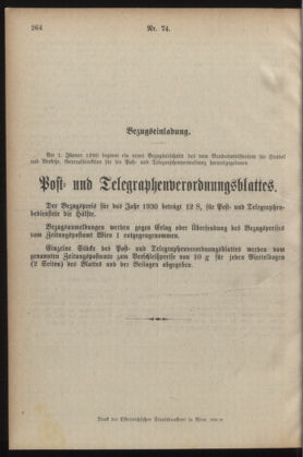 Post- und Telegraphen-Verordnungsblatt für das Verwaltungsgebiet des K.-K. Handelsministeriums 19291206 Seite: 6