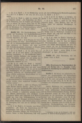 Post- und Telegraphen-Verordnungsblatt für das Verwaltungsgebiet des K.-K. Handelsministeriums 19291216 Seite: 5