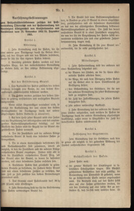 Post- und Telegraphen-Verordnungsblatt für das Verwaltungsgebiet des K.-K. Handelsministeriums 19340103 Seite: 9