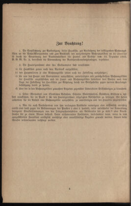 Post- und Telegraphen-Verordnungsblatt für das Verwaltungsgebiet des K.-K. Handelsministeriums 19340108 Seite: 10