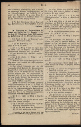 Post- und Telegraphen-Verordnungsblatt für das Verwaltungsgebiet des K.-K. Handelsministeriums 19340108 Seite: 2