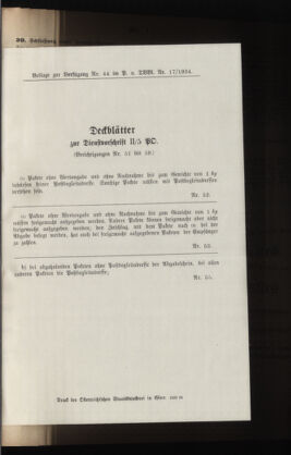 Post- und Telegraphen-Verordnungsblatt für das Verwaltungsgebiet des K.-K. Handelsministeriums 19340223 Seite: 3