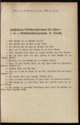 Post- und Telegraphen-Verordnungsblatt für das Verwaltungsgebiet des K.-K. Handelsministeriums 19340302 Seite: 3