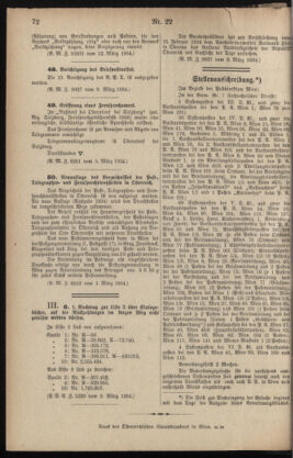 Post- und Telegraphen-Verordnungsblatt für das Verwaltungsgebiet des K.-K. Handelsministeriums 19340315 Seite: 2