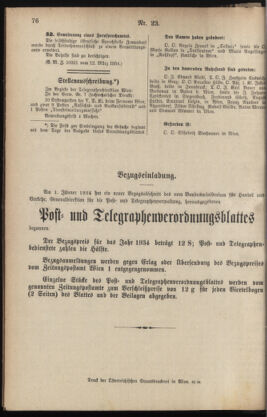 Post- und Telegraphen-Verordnungsblatt für das Verwaltungsgebiet des K.-K. Handelsministeriums 19340322 Seite: 4