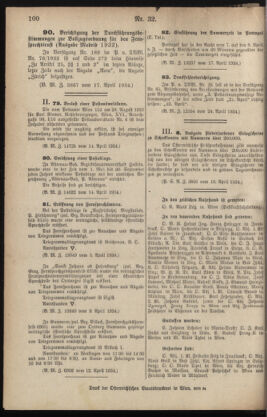 Post- und Telegraphen-Verordnungsblatt für das Verwaltungsgebiet des K.-K. Handelsministeriums 19340424 Seite: 2