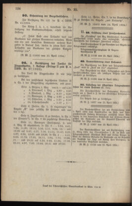 Post- und Telegraphen-Verordnungsblatt für das Verwaltungsgebiet des K.-K. Handelsministeriums 19340504 Seite: 2