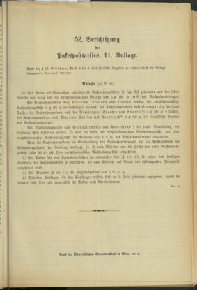 Post- und Telegraphen-Verordnungsblatt für das Verwaltungsgebiet des K.-K. Handelsministeriums 19340511 Seite: 9