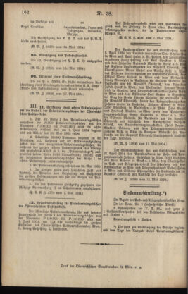 Post- und Telegraphen-Verordnungsblatt für das Verwaltungsgebiet des K.-K. Handelsministeriums 19340529 Seite: 2