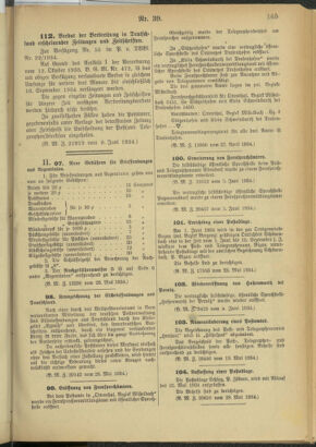 Post- und Telegraphen-Verordnungsblatt für das Verwaltungsgebiet des K.-K. Handelsministeriums 19340611 Seite: 9