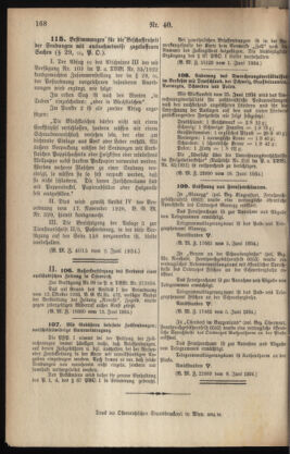 Post- und Telegraphen-Verordnungsblatt für das Verwaltungsgebiet des K.-K. Handelsministeriums 19340620 Seite: 2