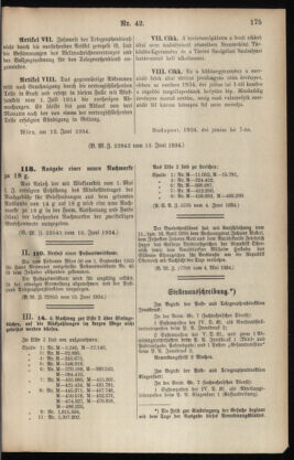 Post- und Telegraphen-Verordnungsblatt für das Verwaltungsgebiet des K.-K. Handelsministeriums 19340625 Seite: 3